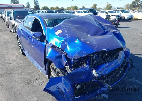 2018 Acura Tlx Tech A-Spec Pkgs from USA, damaged, VIN 19UUB3F68JA002780